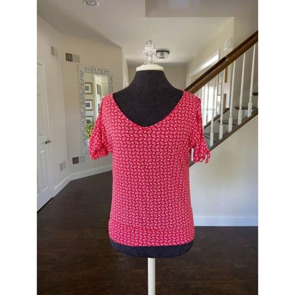 New York and Co T-shirt (Red and Pink) XS - Picture 1 of 5